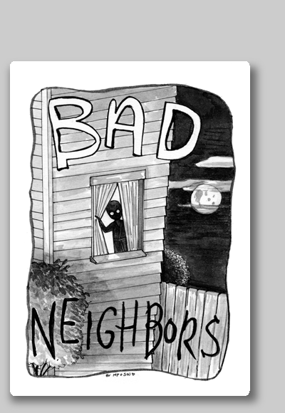 Bad Neighbors Card Game